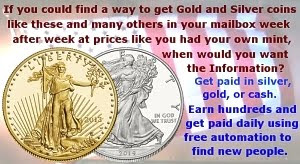 GOLD AND SILVER AT LOWER PRICING,  Click the coins.