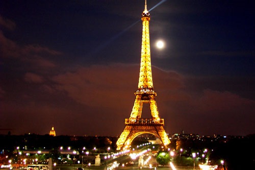 Tháp Eiffel Vào Ban đêm Ảnh có sẵn miễn phí