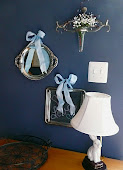 A Chalkboard & A Mirror from Silver Trays