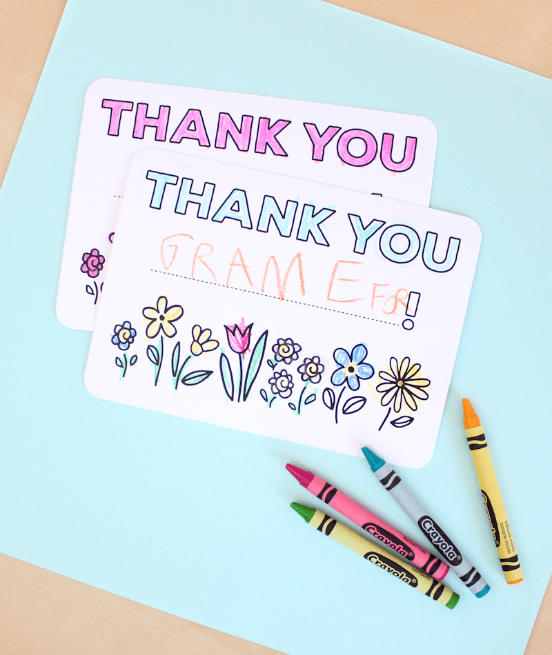 Tiny Prints Thank You Cards - Lines Across 2