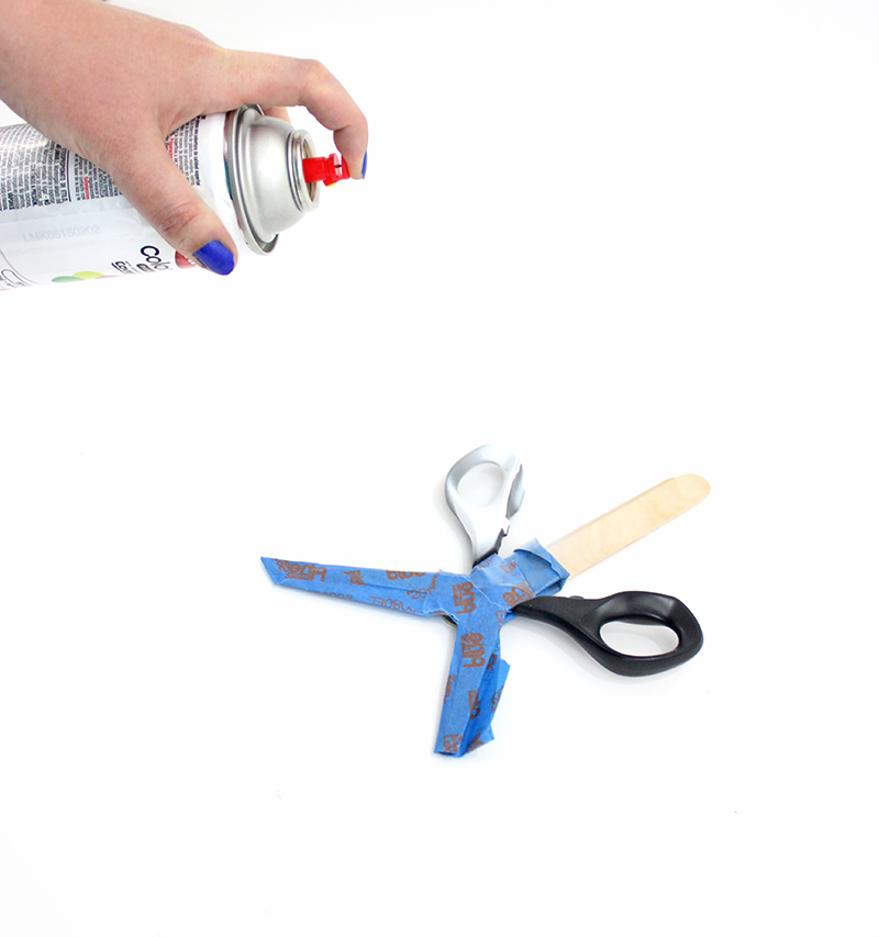 step 2 - colorful scissors