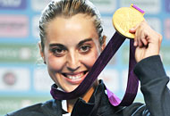 Jessica Rossi manca un piattello soloMa  abbastanza per centrare l'oro olimpico
					