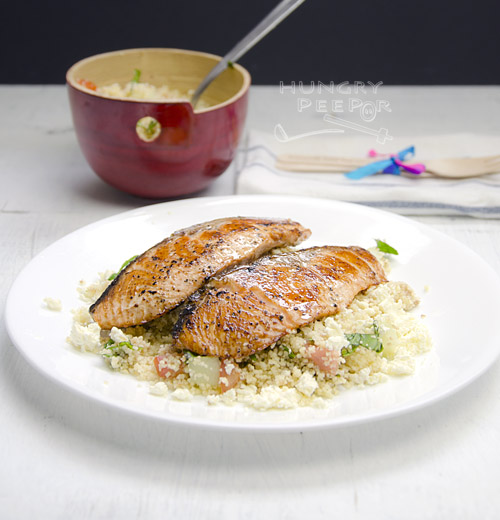 Salmon with Couscous Salad