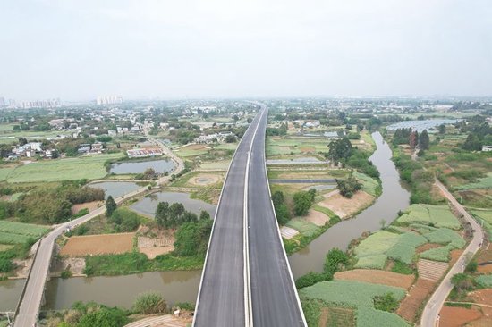 成南高速扩容工程成都入城复线段将于6月底通车