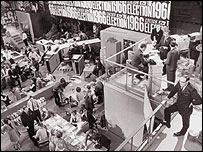 BBC TV 1966 election coverage, Cliff Michelmore