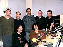 Members of the Tashkent bureau team