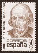 Calderon de la Barca - postage stamp