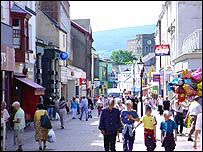 Merthyr Tydfil Town centre