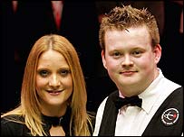 Shaun Murphy and fiancee Claire