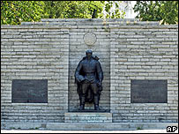 Memorial to Soviet soldiers in Tallinn, Estonia