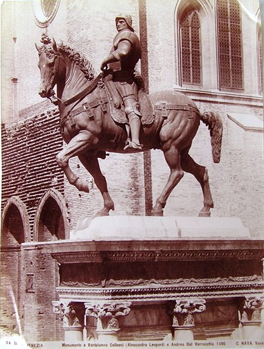 Naya, Carlo (1816-1882) - n. 034 B - Venezia - Monumento a Bartolomeo Colleoni