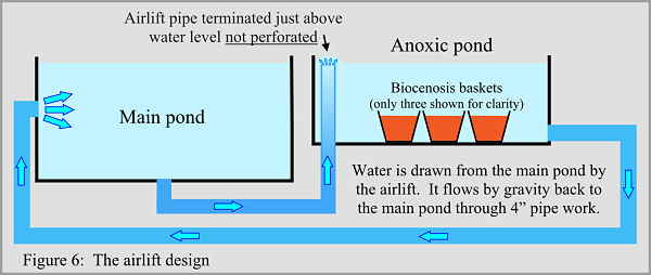 Anoxic filtration - airlift design