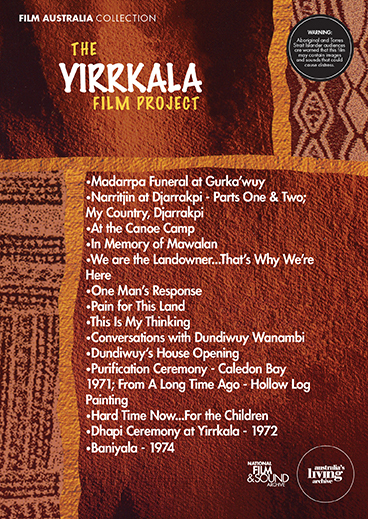 The Yirrkala Film Project