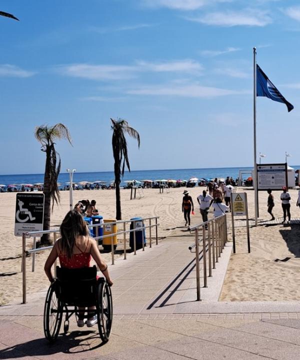 Bandera Azul y accesibilidad en playas