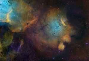Hubble Palette Images