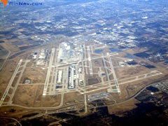 Aerial photo of KDTW (Detroit Metro Wayne County Airport)