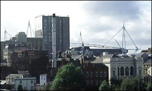 Cardiff skyline