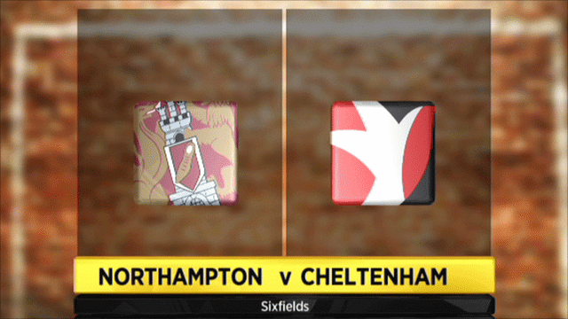 Highlights - Northampton 2-3 Cheltenham