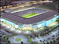 Cardiff City's planned new stadium project