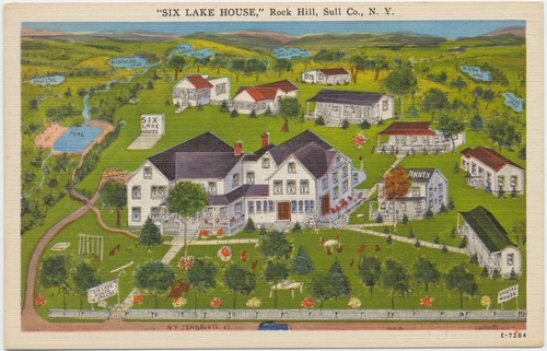 Six Lake House, Rock Hill, Sull. Co., N.Y.
