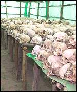 Rwandan skulls