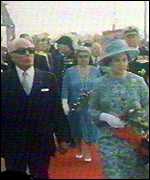 Bourguiba with The Queen in 1980