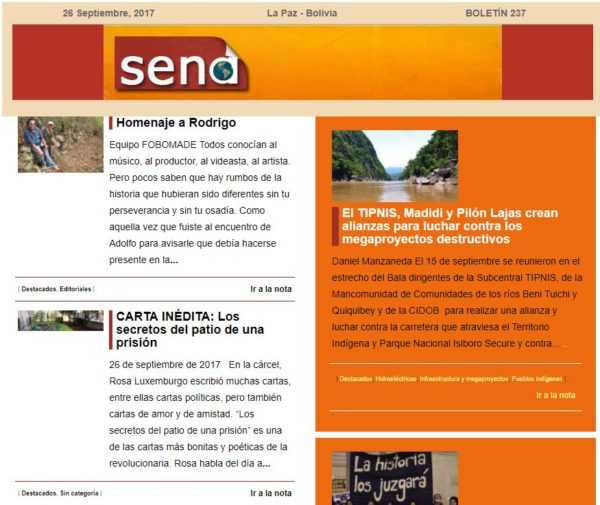SENA 237 Servicio de Noticias Ambientales