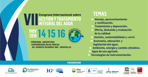 VII Congreso Internacional sobre Gestión y Tratamiento Integral del Agua