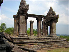 One of the entrance buildings at Preah Vihear