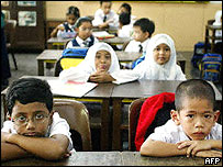 Children in a Malaysian school (file photo)