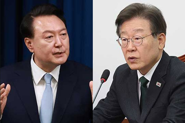 Präsident Yoon und Oppositionsführer Lee treffen am Montag zusammen