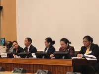 The Lao Delegation Attended the UN Review on its Implementation Under the International Convention on Elimination of All Forms of Discrimination Against Women (CEDAW) in Geneva, Switzerland