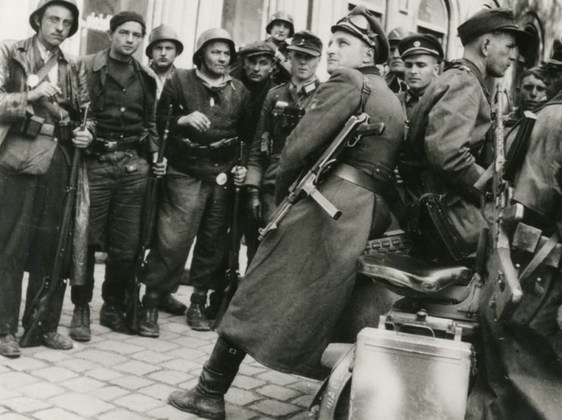 Vojnici ROA u Pragu. maja 1945