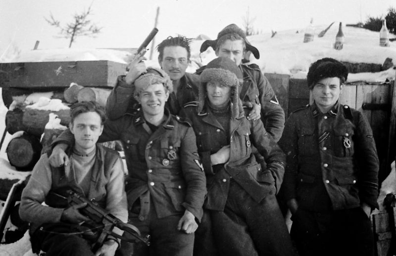 Vojnici korpusa na Istočnom frontu.