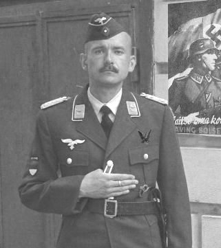 Zaposlenik estonske divizije Luftwaffea.